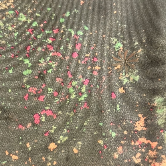 Lilac Purple Girls Capri Leggings Mesium 8-10 - Picture 2 of 6